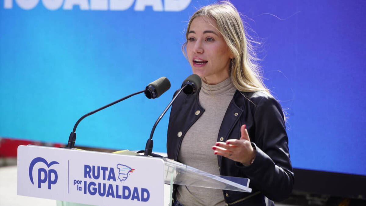 La vicesecretaria de Movilización y Reto Digital del PP nacional, Noelia Núñez