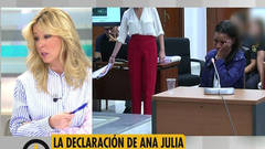 Una experta desmonta a Ana Julia Quezada punto por punto en un plató televisivo
