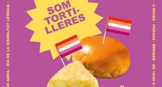 Tortilla y bollos gratis en apoyo a las Lesbianas: 