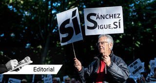 Adiós a la Transición: Sánchez vuelve a sacar las dos Españas